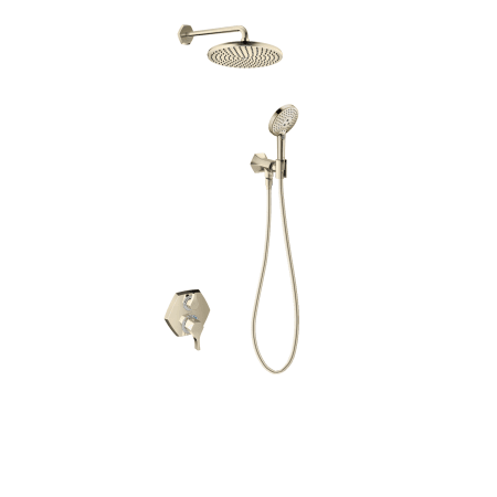 A large image of the Hansgrohe HG-Locarno-T04ca Polished Nickel