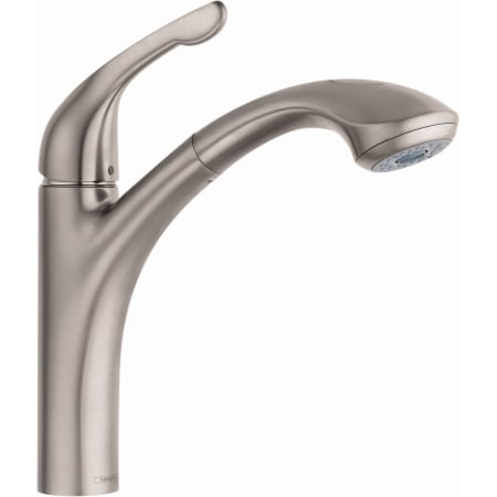 A large image of the Hansgrohe 04076 Steel Optik
