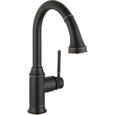 A large image of the Hansgrohe 04215 Rubbed Bronze