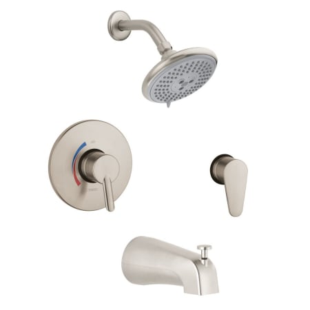 A large image of the Hansgrohe 04465 Brushed Nickel