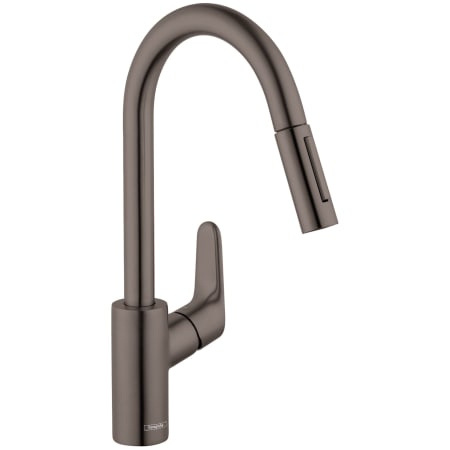 A large image of the Hansgrohe 04505 Brushed Black Chrome