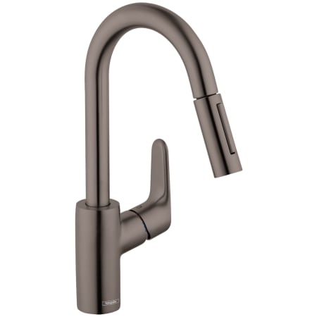 A large image of the Hansgrohe 04506 Brushed Black Chrome