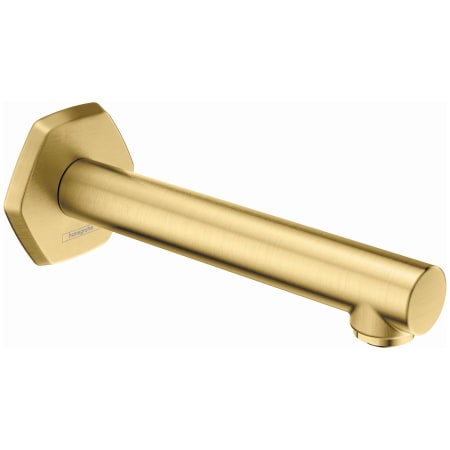 A large image of the Hansgrohe 04814 Brushed Gold Optic