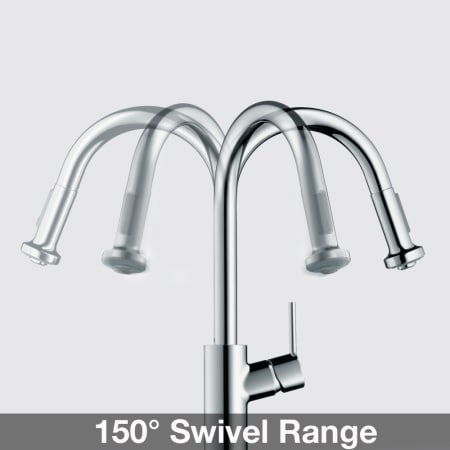 A large image of the Hansgrohe 04870 Hansgrohe 04870
