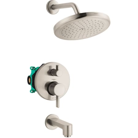 A large image of the Hansgrohe 04908 Brushed Nickel