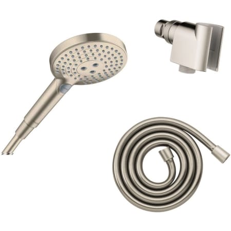 A large image of the Hansgrohe 04913 Brushed Nickel