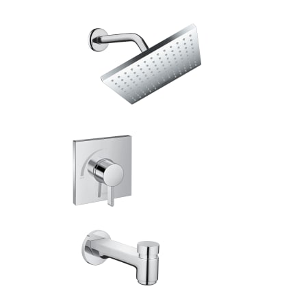 A large image of the Hansgrohe 04961 Chrome
