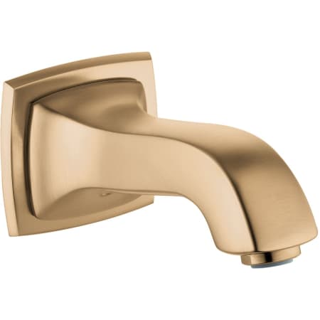 A large image of the Hansgrohe 13425 Brushed Bronze