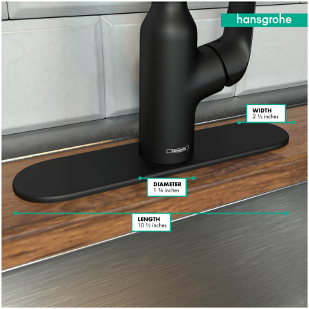 A large image of the Hansgrohe 14019 Alternate Image
