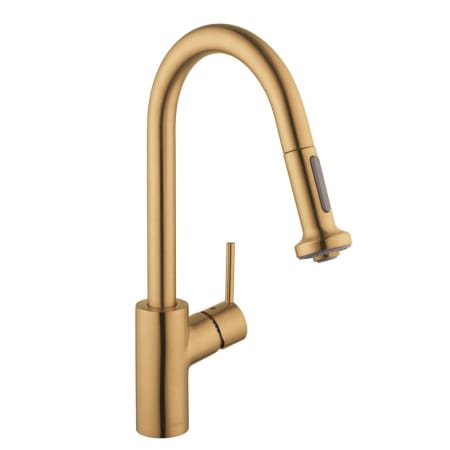 A large image of the Hansgrohe 14877 Brushed Gold Optic