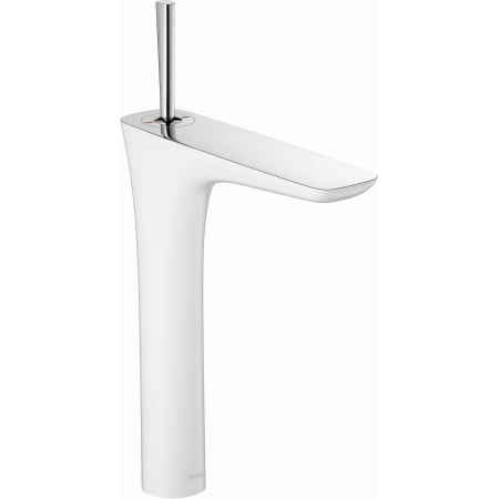 A large image of the Hansgrohe 15072 White / Chrome