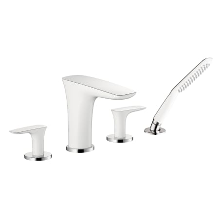 A large image of the Hansgrohe 15446 White / Chrome