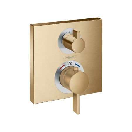 A large image of the Hansgrohe 15714 Brushed Bronze