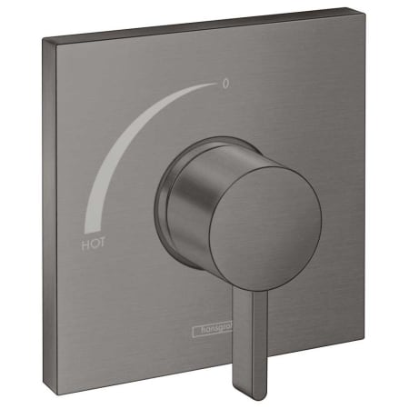 A large image of the Hansgrohe 15724 Brushed Black Chrome