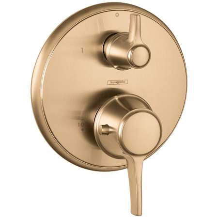 A large image of the Hansgrohe 15753 Brushed Bronze