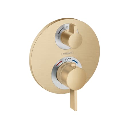 A large image of the Hansgrohe 15758 Brushed Bronze