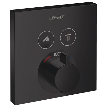 A large image of the Hansgrohe 15763 Matte Black