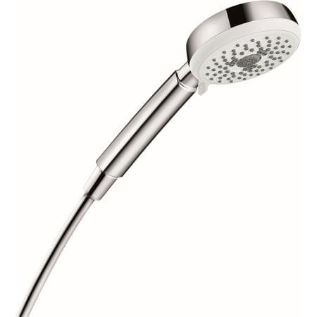 A large image of the Hansgrohe 26826 Chrome / White