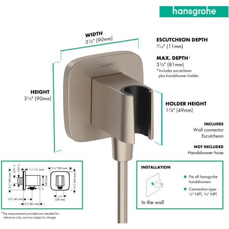 A large image of the Hansgrohe 26887 Alternate Image
