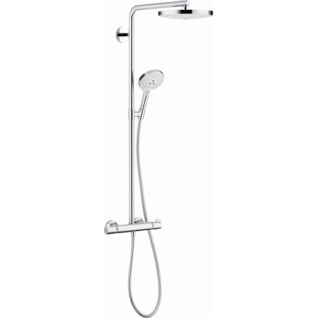 A large image of the Hansgrohe 27129 White/Chrome