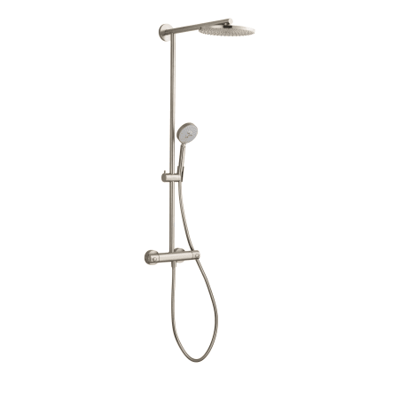 A large image of the Hansgrohe 27160 Brushed Nickel
