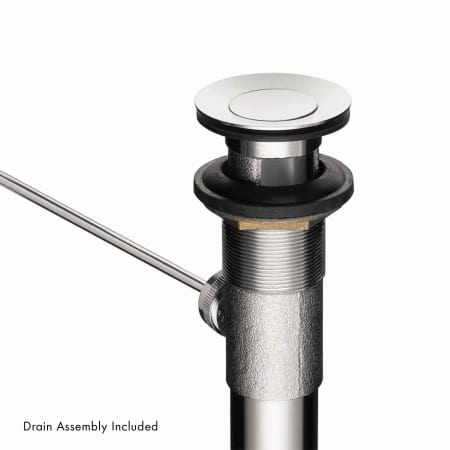 A large image of the Hansgrohe 31300 Drain Assembly
