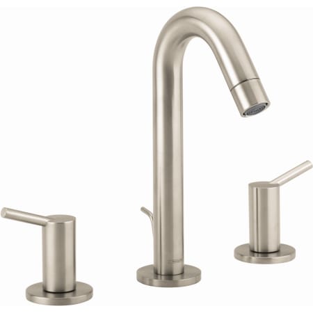A large image of the Hansgrohe 32310 Brushed Nickel