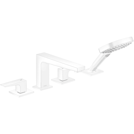 A large image of the Hansgrohe 32557 Matte White