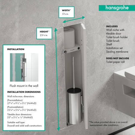 A large image of the Hansgrohe 56060 Alternate Image