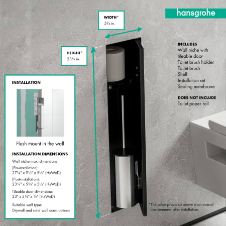 A large image of the Hansgrohe 56060 Alternate Image