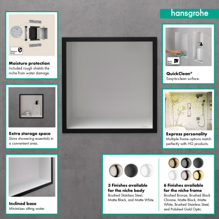 A large image of the Hansgrohe 56097 Alternate Image