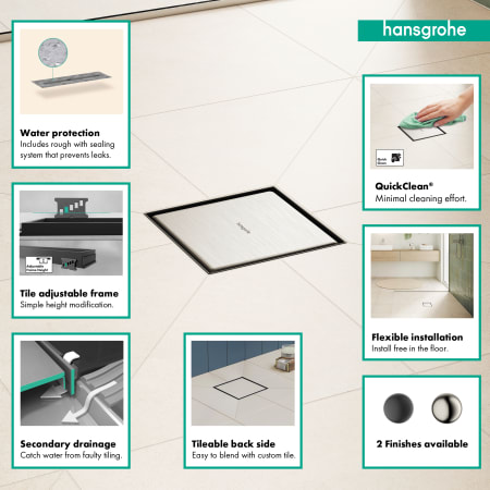A large image of the Hansgrohe 56136 Alternate Image
