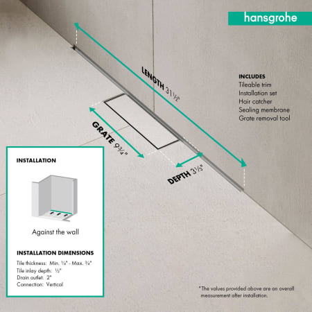 A large image of the Hansgrohe 56220 Alternate Image