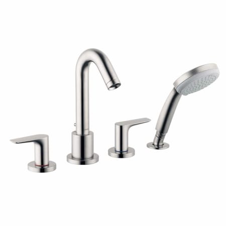 A large image of the Hansgrohe 71513 Brushed Nickel