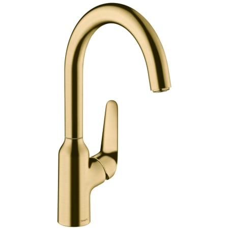 A large image of the Hansgrohe 71802 Brushed Gold Optic