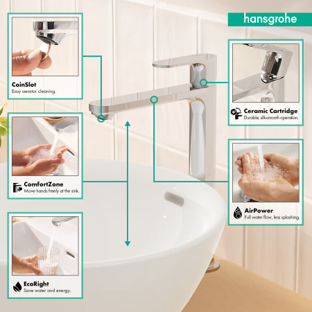 A large image of the Hansgrohe 72524 Alternate Image