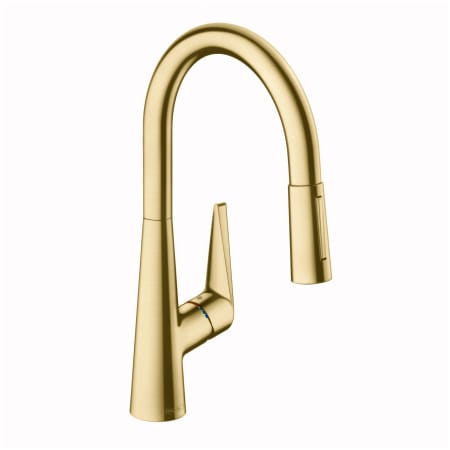 A large image of the Hansgrohe 72813 Brushed Gold Optic