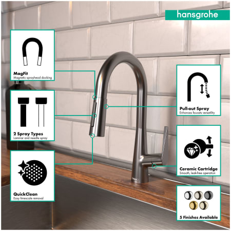 A large image of the Hansgrohe 72815 Alternate Image