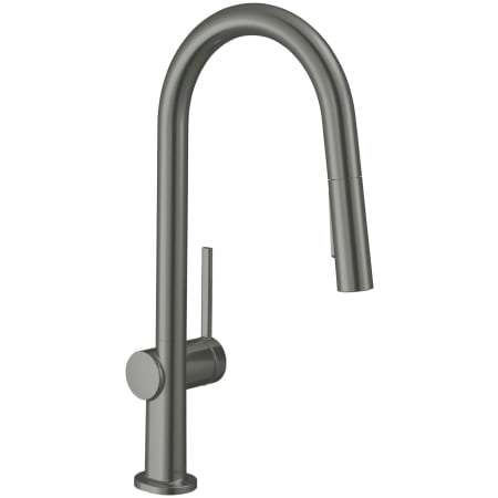 A large image of the Hansgrohe 72846 Brushed Black Chrome