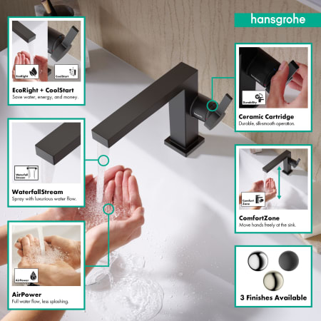 A large image of the Hansgrohe 73021 Alternate Image