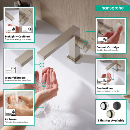 A large image of the Hansgrohe 73021 Alternate Image