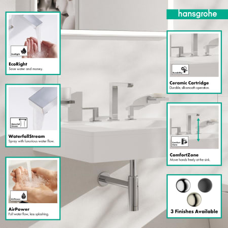 A large image of the Hansgrohe 73031 Alternate Image