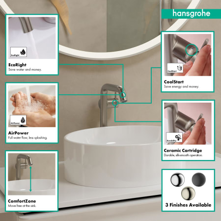 A large image of the Hansgrohe 73372 Alternate Image