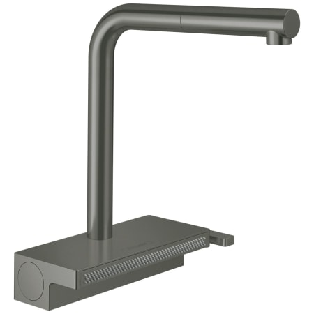 A large image of the Hansgrohe 73836 Brushed Black Chrome