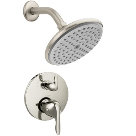 A large image of the Hansgrohe HG-T002 Brushed Nickel