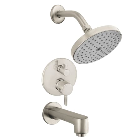 A large image of the Hansgrohe HG-T101 Brushed Nickel