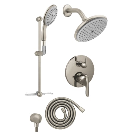 A large image of the Hansgrohe HG-T202 Brushed Nickel