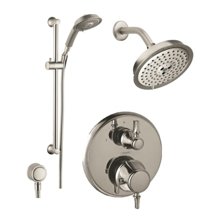 A large image of the Hansgrohe HG-T203 Brushed Nickel