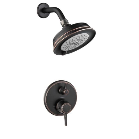 A large image of the Hansgrohe HSO-C-T01 Rubbed Bronze