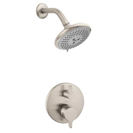 A large image of the Hansgrohe HSO-SE-T01 Brushed Nickel